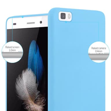 Cover Huawei P8 LITE 2015 Etui Case (Blå)