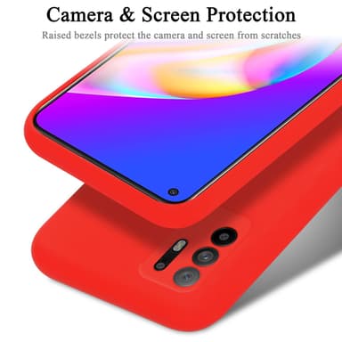 Oppo A94 5G Cover Etui Case (Rød)