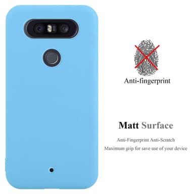 Cover LG Q8 Etui Case (Blå)