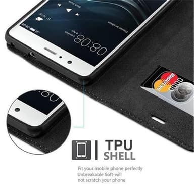 Huawei P9 LITE 2016 / G9 LITE Cover Etui Case (Sort)
