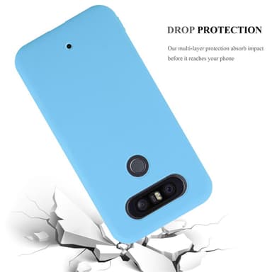 Cover LG Q8 Etui Case (Blå)