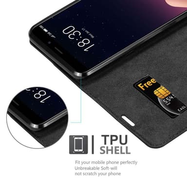 MEIZU M6S Cover Etui Case (Sort)