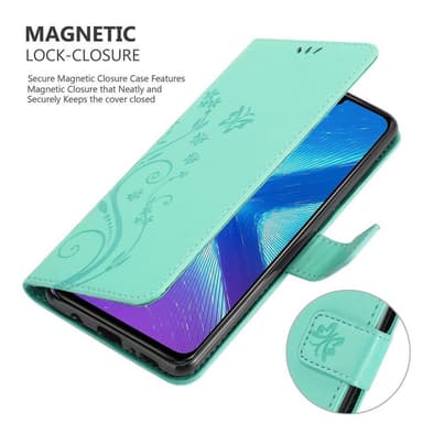 Honor 8X Pungetui Cover Case (Turkis)
