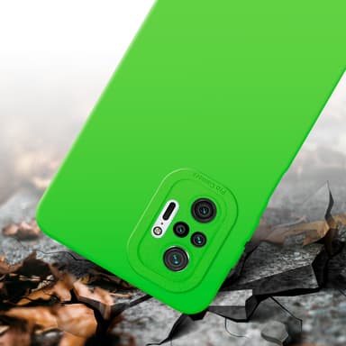 Xiaomi RedMi NOTE 10 PRO Cover Etui Case (Grøn)