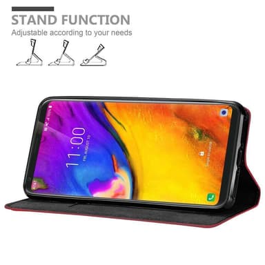 LG V35 Cover Etui Case (Rød)