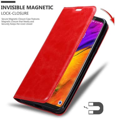 LG V35 Cover Etui Case (Rød)