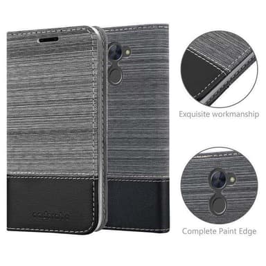 Huawei Enjoy 7 PLUS Pungetui Cover Case (Grå)