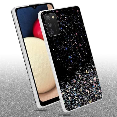 Samsung Galaxy A02s Cover Etui Case (Sort)