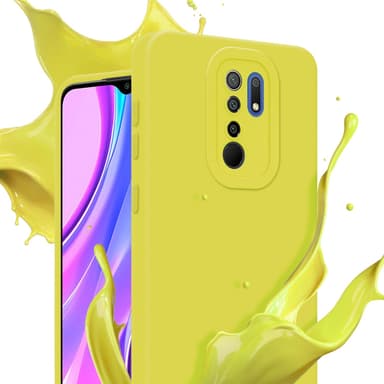 Xiaomi RedMi 9 Cover Etui Case (Gul)