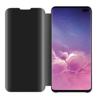 Samsung Galaxy S10 PLUS Pungetui Cover Case (Sort)