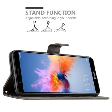 Honor 7X Pungetui Cover Case (Grå)