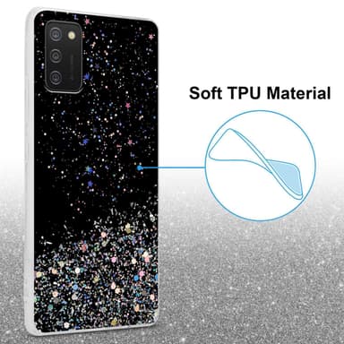 Samsung Galaxy A02s Cover Etui Case (Sort)