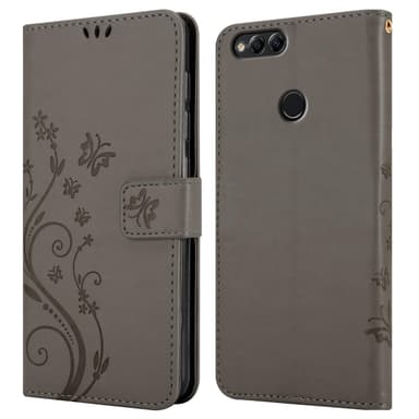 Honor 7X Pungetui Cover Case (Grå)