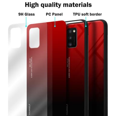 Cover Samsung Galaxy A41 Etui Case (Sort)
