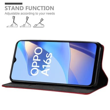 Oppo A16s / A54s Cover Etui Case (Rød)