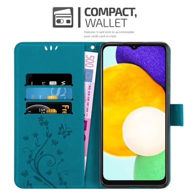 Samsung Galaxy A13 5G Pungetui Cover Case (Blå)