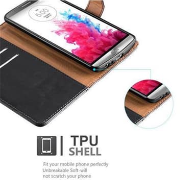Cover LG G3 Etui Case (Sort)