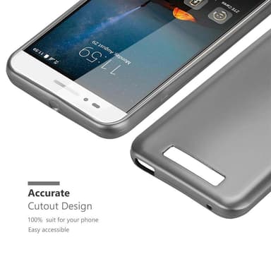 ZTE Blade A612 Cover Etui Case (Grå)