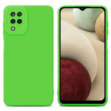 Samsung Galaxy A12 / M12 Cover Etui Case (Grøn)