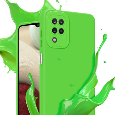 Samsung Galaxy A12 / M12 Cover Etui Case (Grøn)