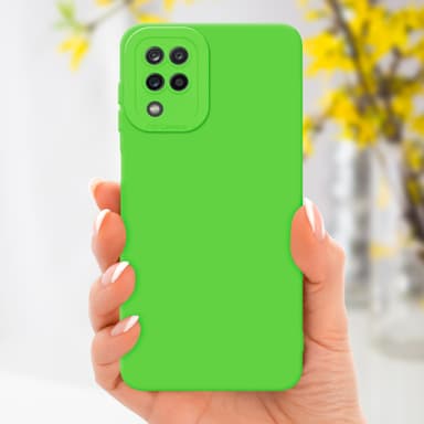 Samsung Galaxy A12 / M12 Cover Etui Case (Grøn)