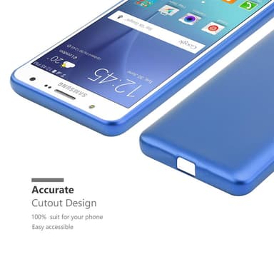 Samsung Galaxy J7 2015 Cover Etui Case (Blå)
