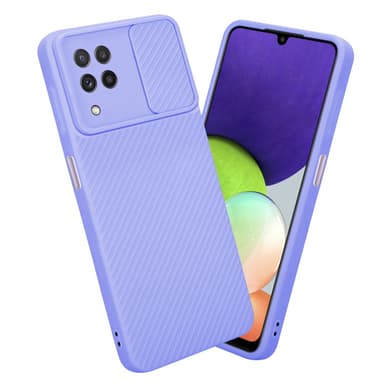 Samsung Galaxy A22 4G Cover Etui Case (Lilla)