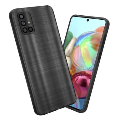 Cover Samsung Galaxy A71 4G Etui Case (Sort)