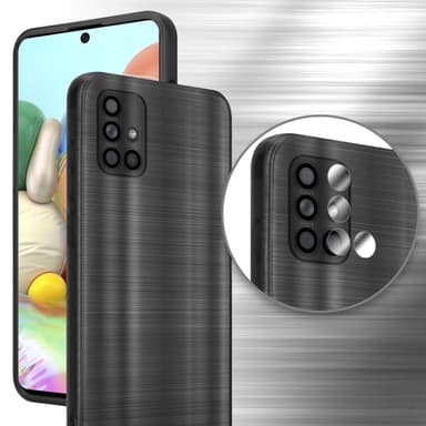 Cover Samsung Galaxy A71 4G Etui Case (Sort)