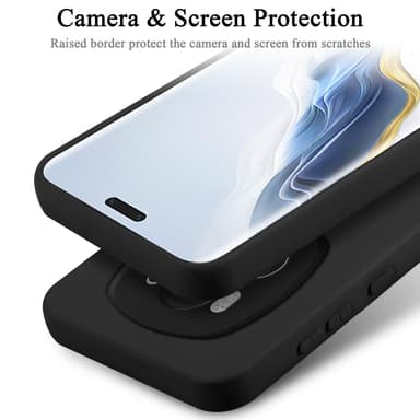 Honor Magic 6 Pro Cover Etui Case (Sort)