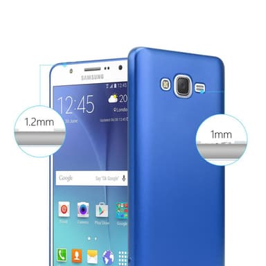 Samsung Galaxy J7 2015 Cover Etui Case (Blå)