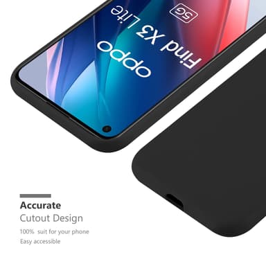 Cover Oppo FIND X3 LITE Etui Case (Sort)