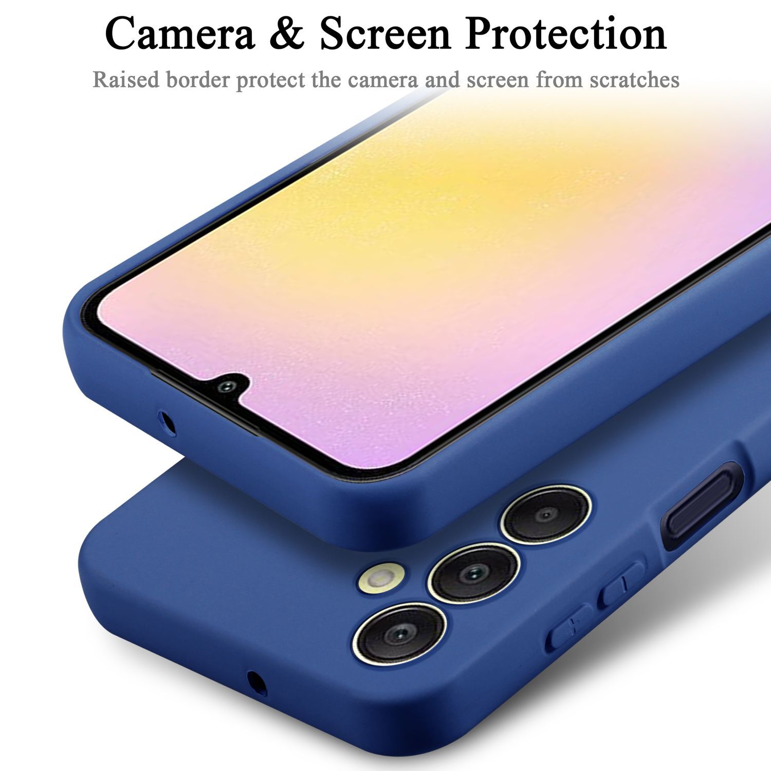 Samsung Galaxy A25 Cover Etui Case (Blå)