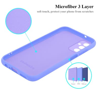 Samsung Galaxy M13 4G Cover Etui Case (Lilla)