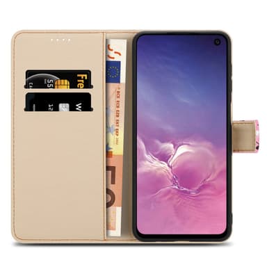 Samsung Galaxy S10e Pungetui Cover Case (Lyserød)