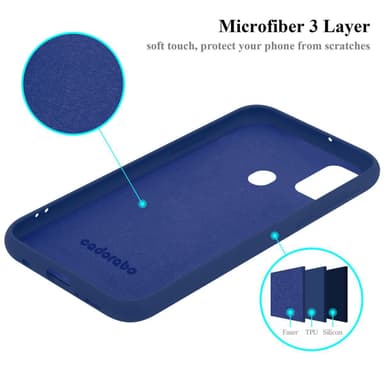 Samsung Galaxy M21 / M30s Cover Etui Case (Blå)