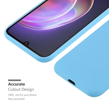 Cover Vivo V21 4G / 5G Etui Case (Blå)