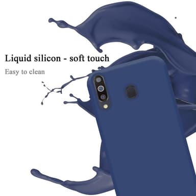 Samsung Galaxy M30 / A40s Cover Etui Case (Blå)
