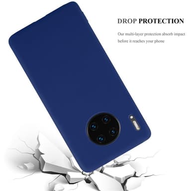 Cover Huawei MATE 30 PRO Etui Case (Blå)