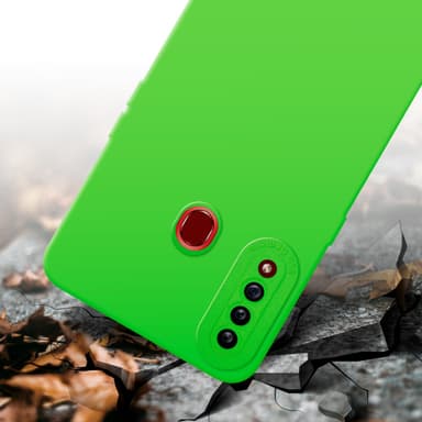 Samsung Galaxy A20s Cover Etui Case (Grøn)