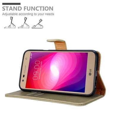 Cover LG X POWER 2 Etui Case (Brun)