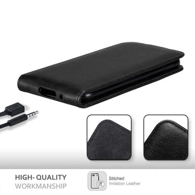 Blackberry Q10 Pungetui Flip Cover (Sort)
