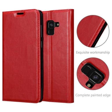 Samsung Galaxy A6 2018 Cover Etui Case (Rød)
