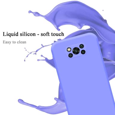 Xiaomi POCO X3 NFC Cover Etui Case (Lilla)