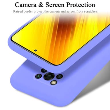 Xiaomi POCO X3 NFC Cover Etui Case (Lilla)