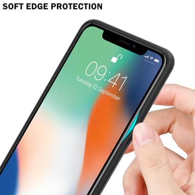 Cover iPhone X / XS Etui Case (Sort)