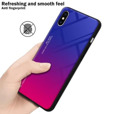 Cover iPhone X / XS Etui Case (Sort)
