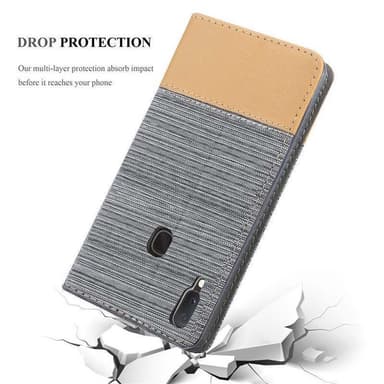 Samsung Galaxy A10e / A20e Pungetui Cover Case (Grå)
