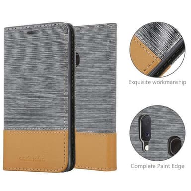 Samsung Galaxy A10e / A20e Pungetui Cover Case (Grå)
