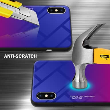 Cover iPhone X / XS Etui Case (Sort)
